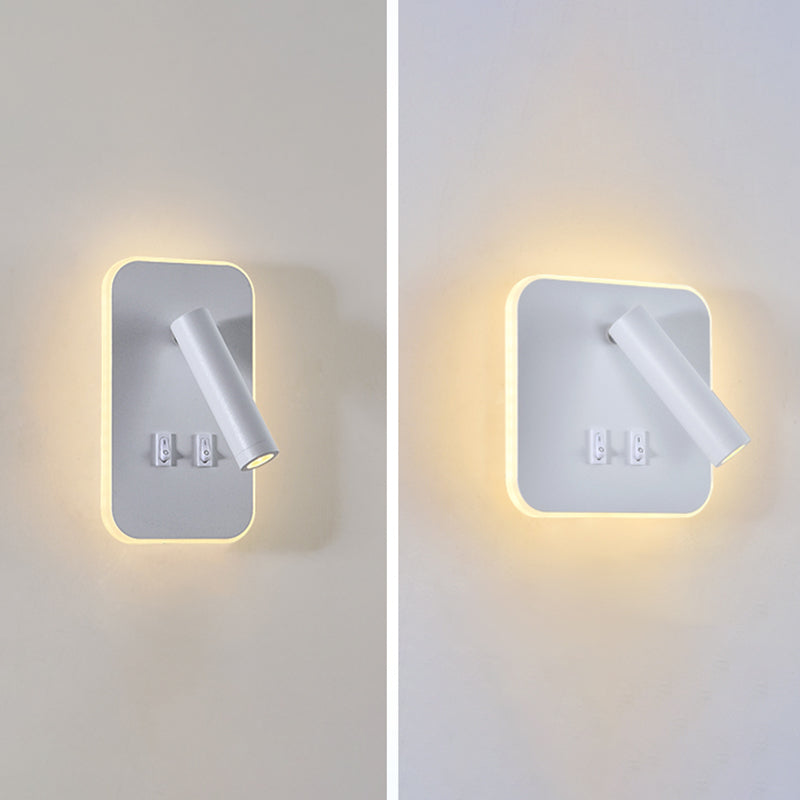 Metal Reading Wall Light Fixture Modern Style Wall Light Sconce for Bedroom