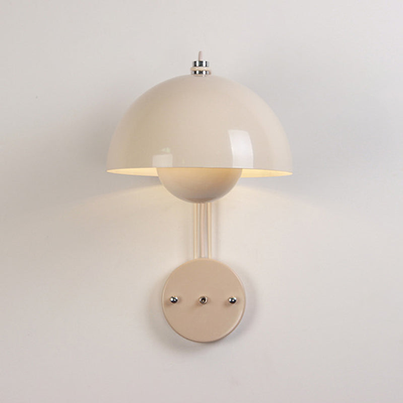 Macaron Wall Mount Light Modern Wall Sconce Light with Metal Shade for Aisle