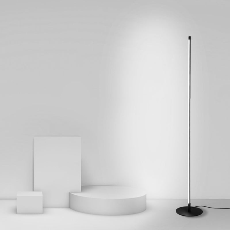 Modern Style Floor Lamp Aluminium Geometric Line LED Floor Light for Living Room