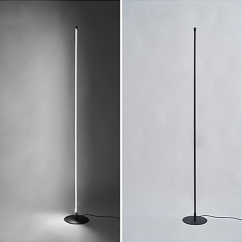 Modern Style Floor Lamp Aluminium Geometric Line LED Floor Light for Living Room