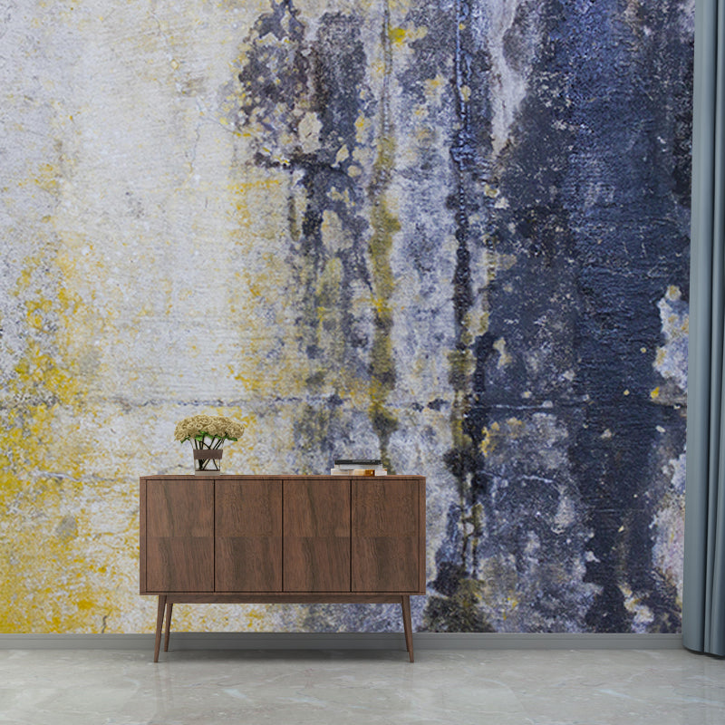 Texture Resistant Mural Wallpaper Environment Friendly Sleeping Room Wall Mural