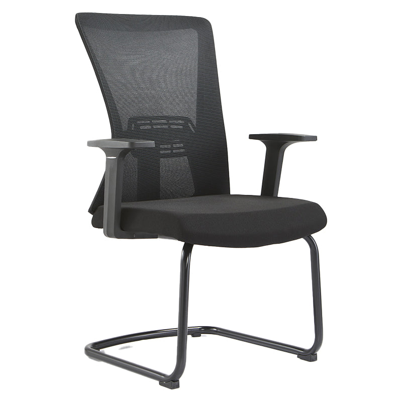 Ergonomic Mesh Desk Chair Home Office Fixed Arms Office Chair