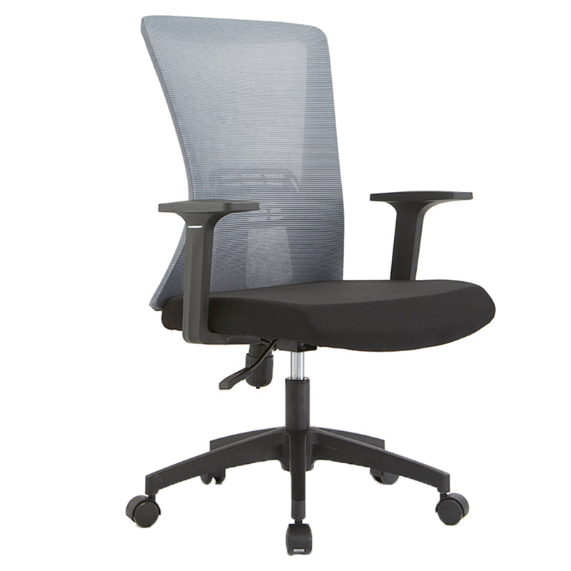 Ergonomic Mesh Desk Chair Home Office Fixed Arms Office Chair