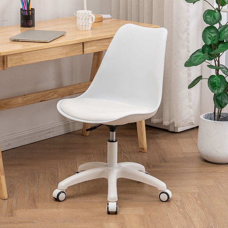 Modern Nylon Conference Chair with Low and Swivel Back Home Office Chair