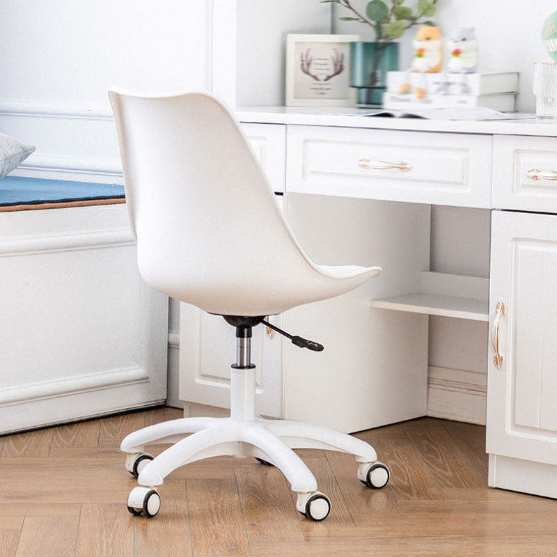 Modern Nylon Conference Chair with Low and Swivel Back Home Office Chair