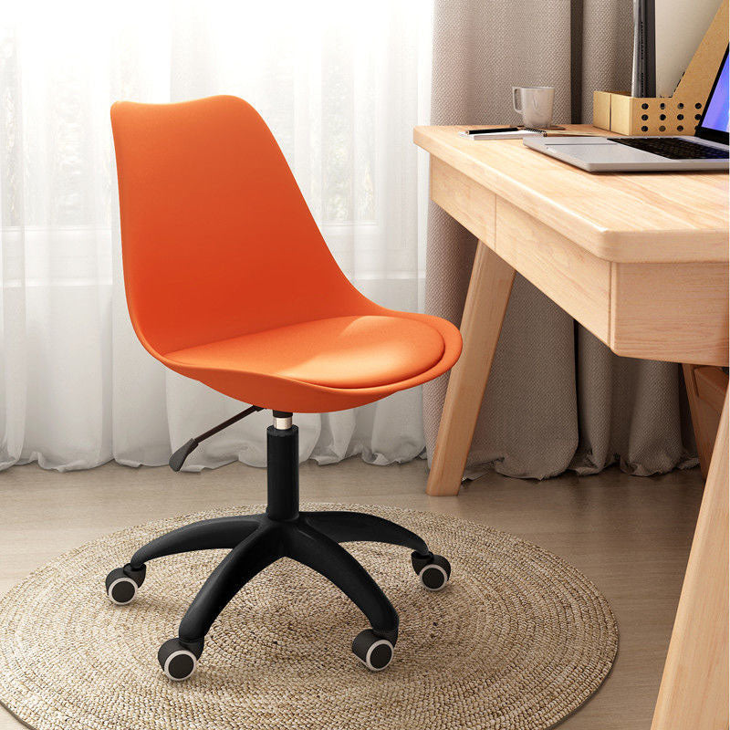 Modern Nylon Conference Chair with Low and Swivel Back Home Office Chair