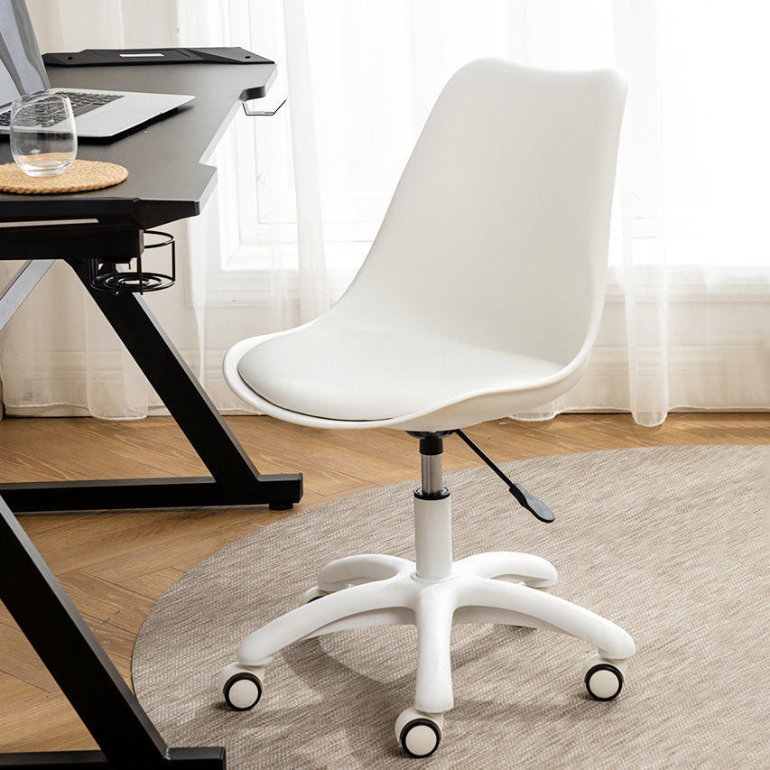 Modern Nylon Conference Chair with Low and Swivel Back Home Office Chair