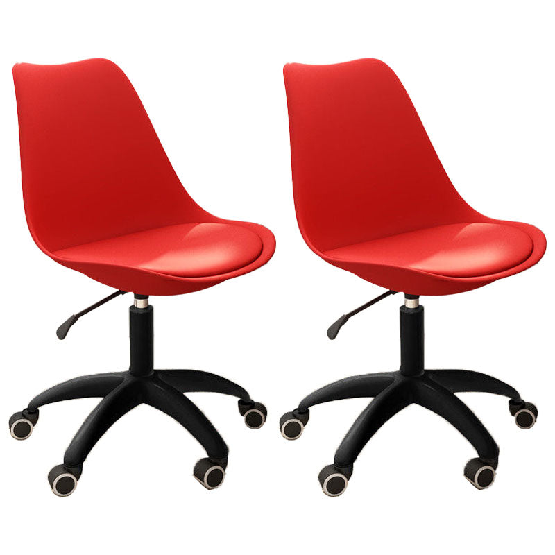 Modern Nylon Conference Chair with Low and Swivel Back Home Office Chair