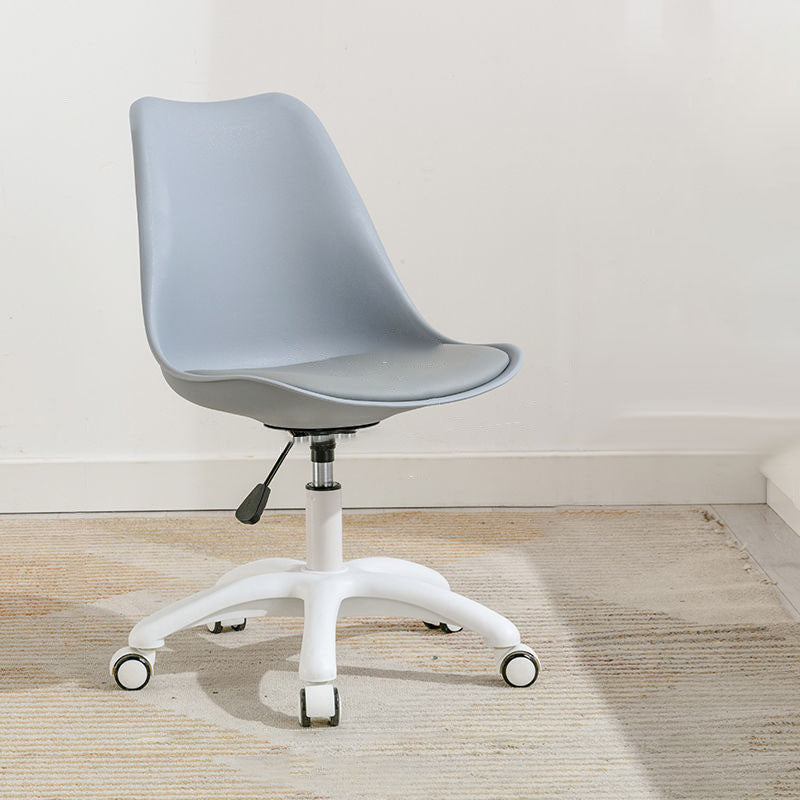 Modern Nylon Conference Chair with Low and Swivel Back Home Office Chair