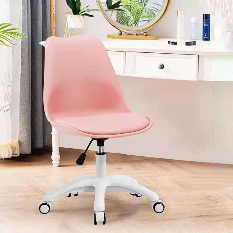 Modern Nylon Conference Chair with Low and Swivel Back Home Office Chair