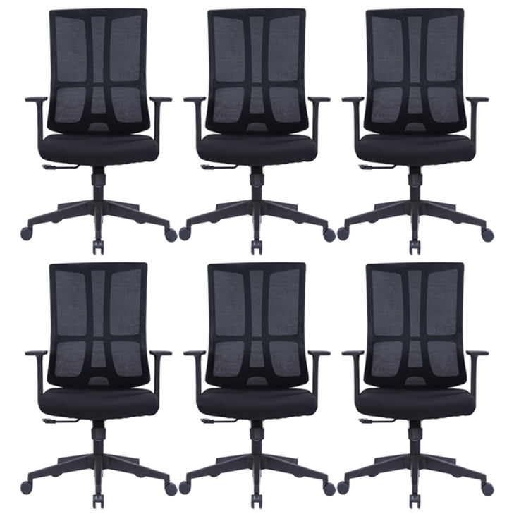 High Back Mesh Desk Chair Modern Slide Office Chair with Wheels