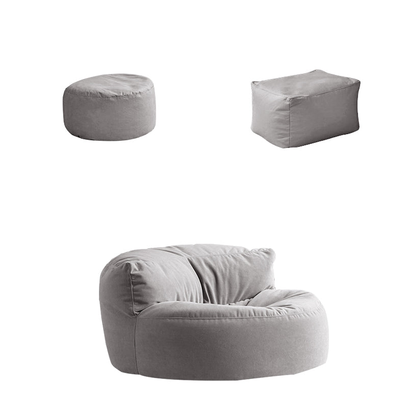 Velvet Parsons Chair 34.6" L  x 39.3"W x 18.8" H Armless Chair Living Room