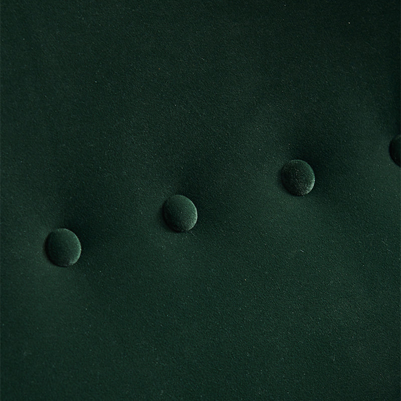 30.70" L x 37.79" W x 39.76" H Fabric Wingback Chair Metal Four Leg Accent Chair