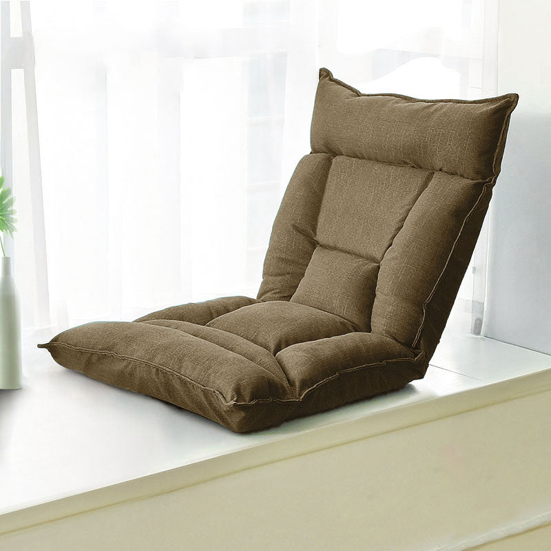 Linen Parsons Chair 22.8 " L  x 21.6"W x 23.6" H Convertible for Chair Living Room
