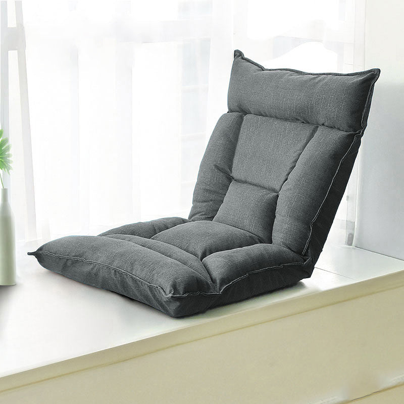 Linen Parsons Chair 22.8 " L  x 21.6"W x 23.6" H Convertible for Chair Living Room