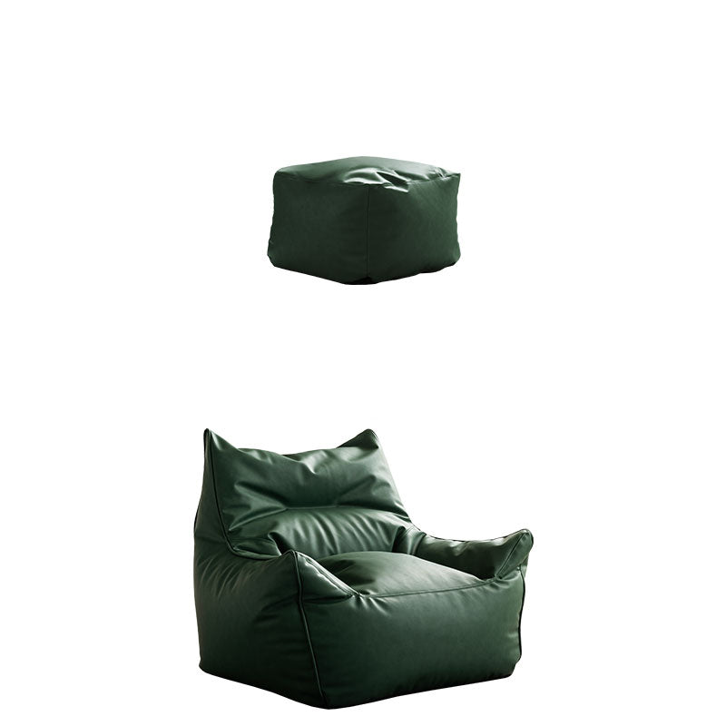 Bonded Leather Arm Chair Stacking Arms Included Chair for Living Room