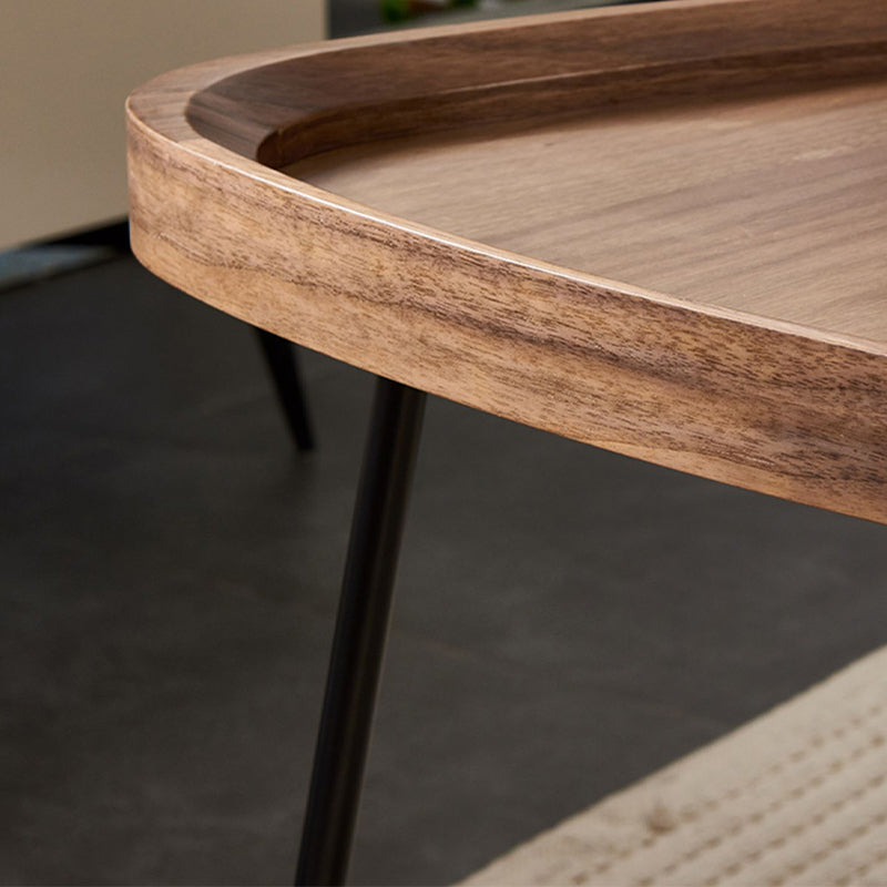 Nordic Round/Rectangle/Triangle Coffee Table Wood Cross Legs Cocktail Table