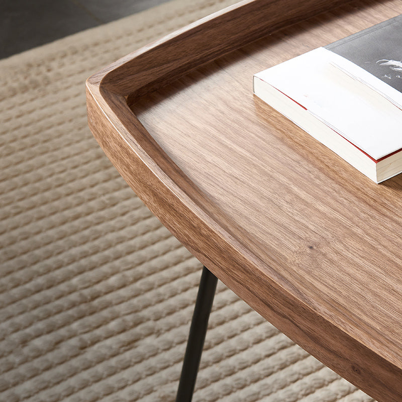 Nordic Round/Rectangle/Triangle Coffee Table Wood Cross Legs Cocktail Table