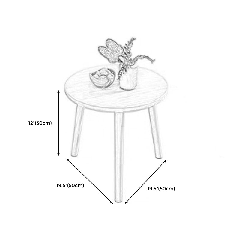 3/4 Legs Base Design Wood-based Craft/white Square/round Coffee Table
