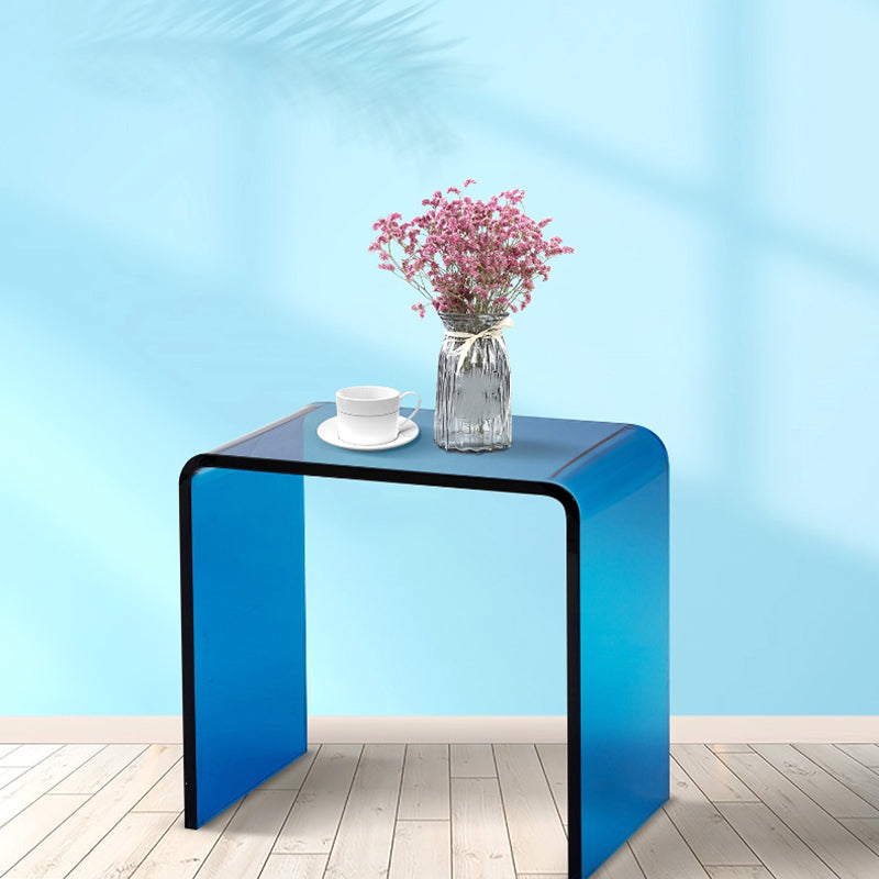 Sled Actylic Coffee Table Rectangular 1 Single Cocktail Table