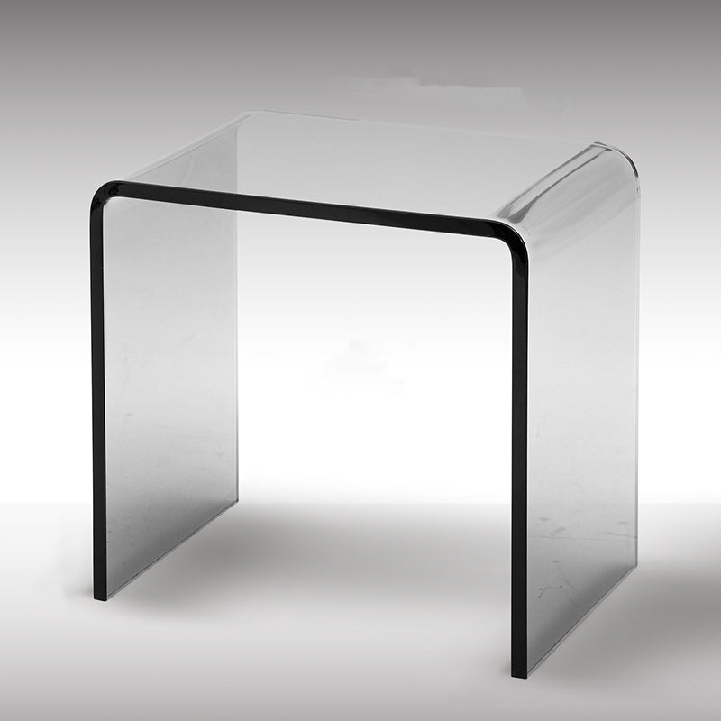 Sled Actylic Coffee Table Rectangular 1 Single Cocktail Table