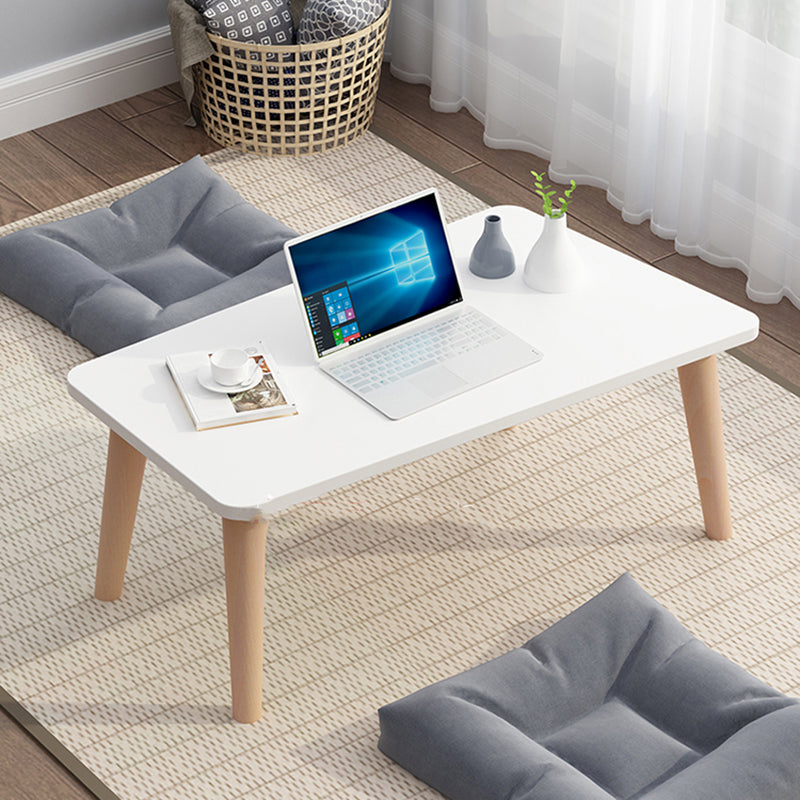 Black/white/grey Round Coffee Table Made of Wood and Wood-based Panel