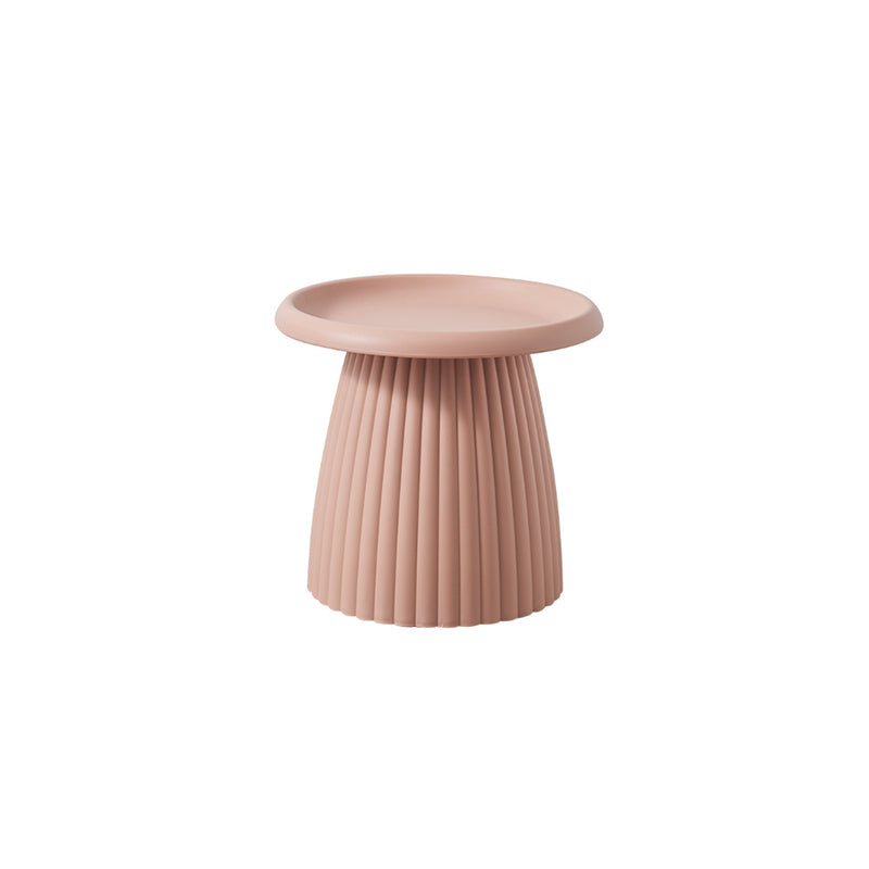 Round Pedestal Coffee Table Scandinavian Macaron Coffee Cocktail Table