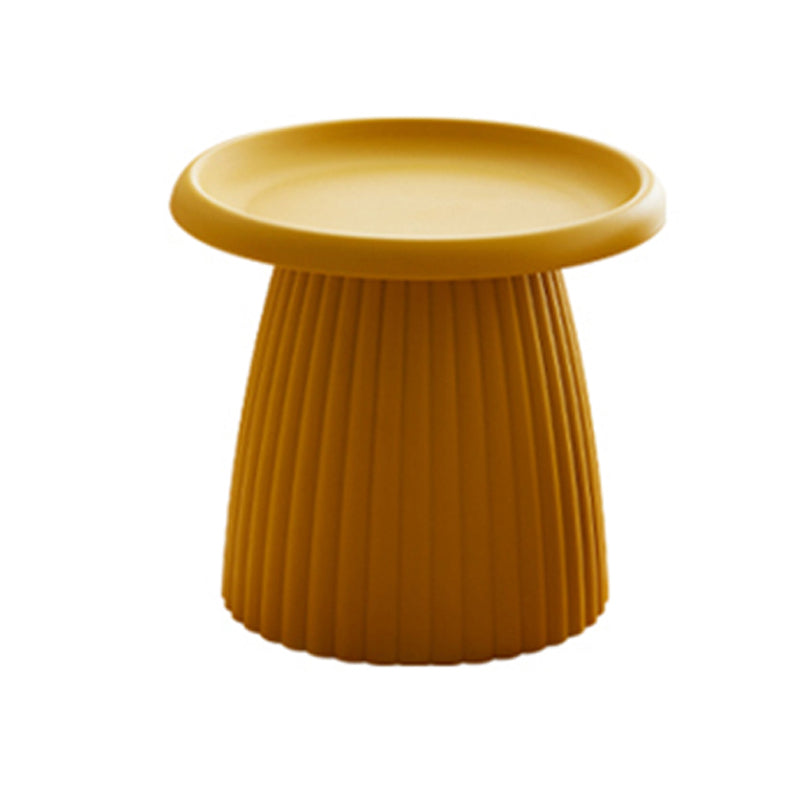 Round Pedestal Coffee Table Scandinavian Macaron Coffee Cocktail Table