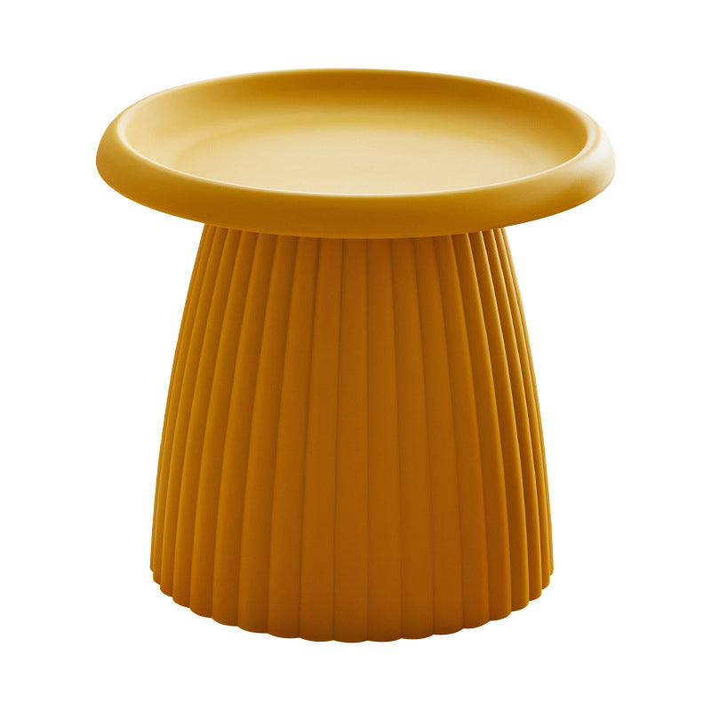 Round Pedestal Coffee Table Scandinavian Macaron Coffee Cocktail Table