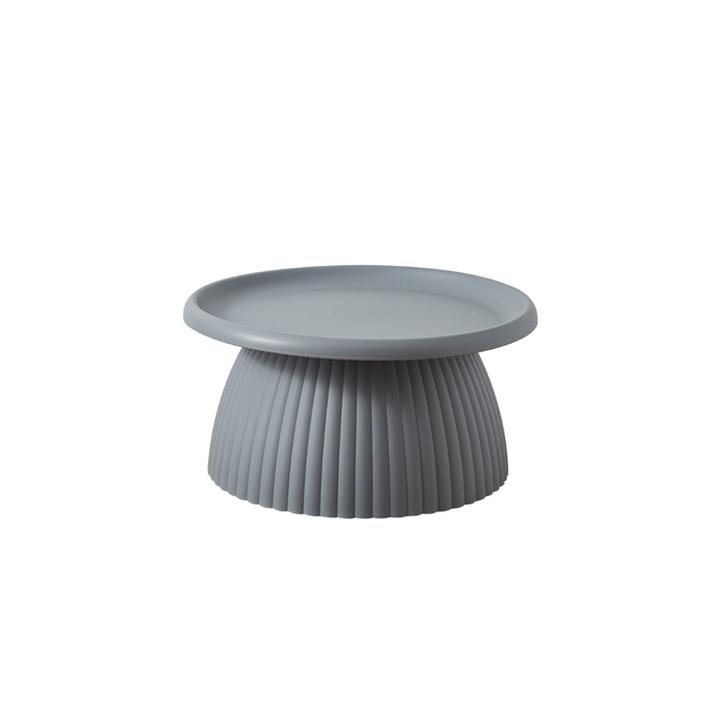 Round Pedestal Coffee Table Scandinavian Macaron Coffee Cocktail Table