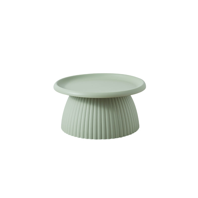 Round Pedestal Coffee Table Scandinavian Macaron Coffee Cocktail Table