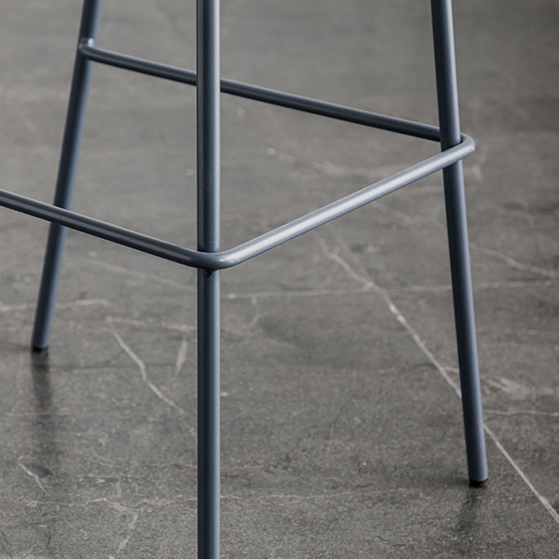 Modern Style Bar Stool Metal Counter Bar Stool with Metal Legs for Home