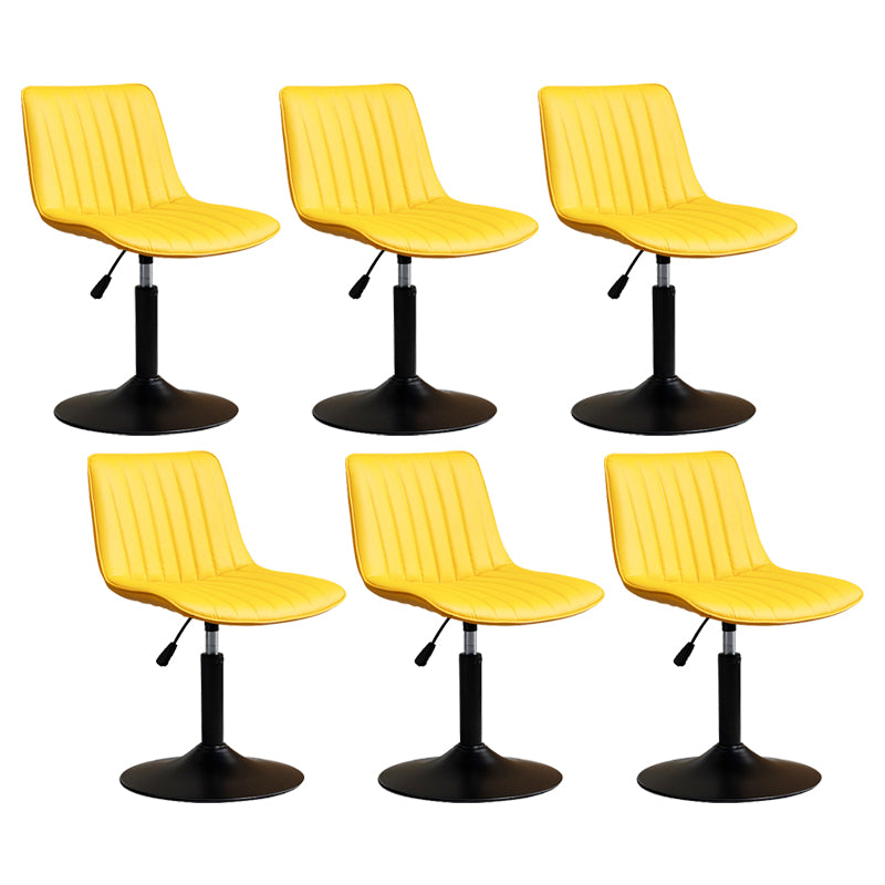 Contemporary Style Bar-stool Adjustable Counter Bar Stool with Metal Legs for Home