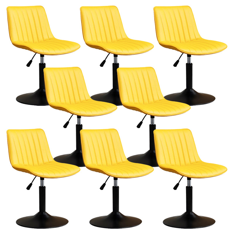 Contemporary Style Bar-stool Adjustable Counter Bar Stool with Metal Legs for Home