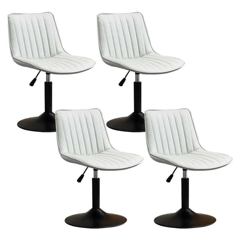 Contemporary Style Bar-stool Adjustable Counter Bar Stool with Metal Legs for Home