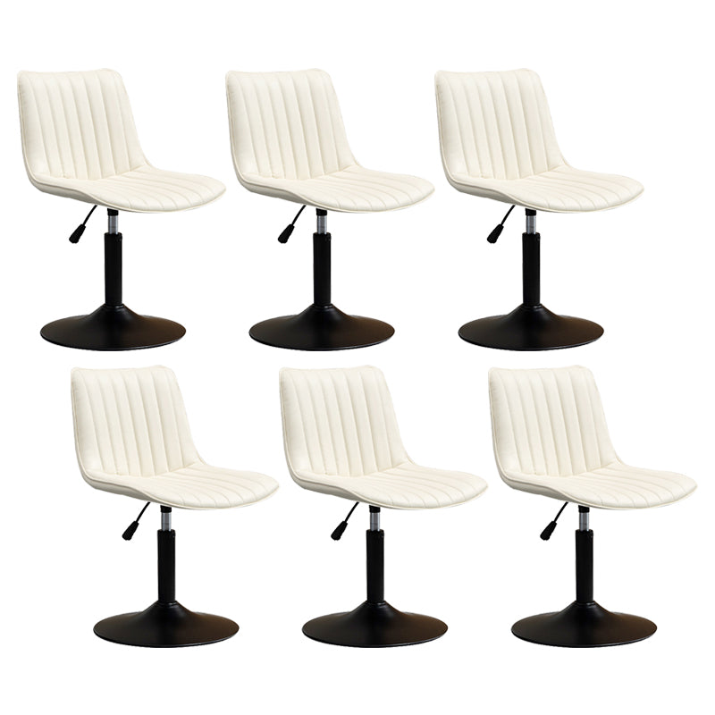Contemporary Style Bar-stool Adjustable Counter Bar Stool with Metal Legs for Home