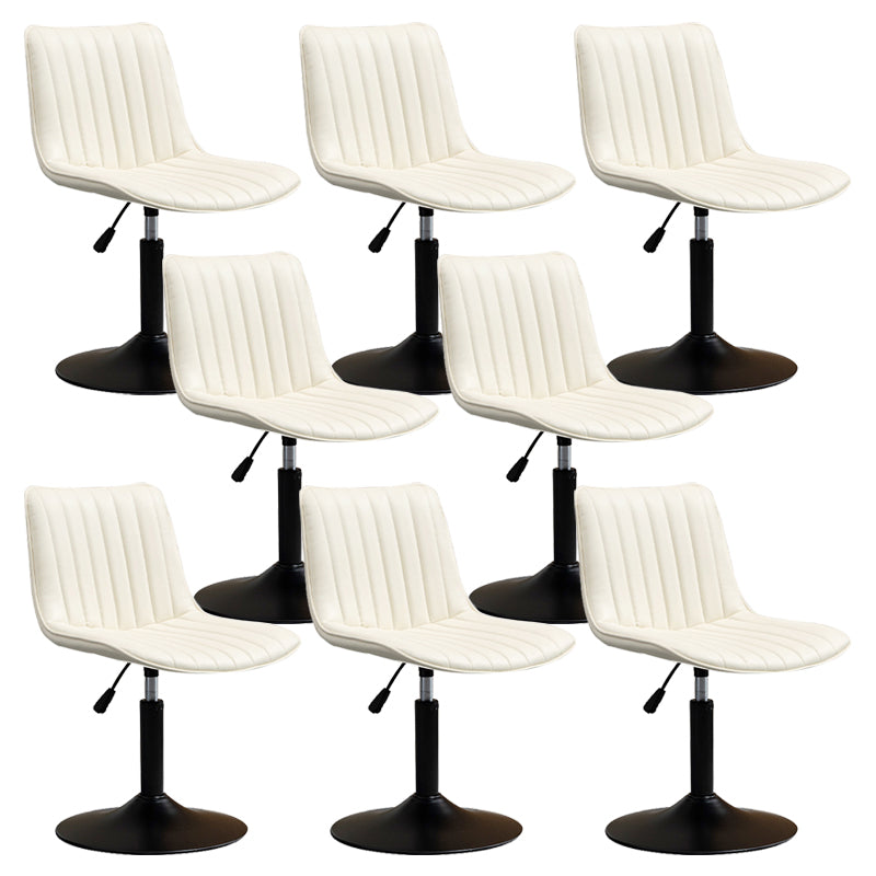 Contemporary Style Bar-stool Adjustable Counter Bar Stool with Metal Legs for Home