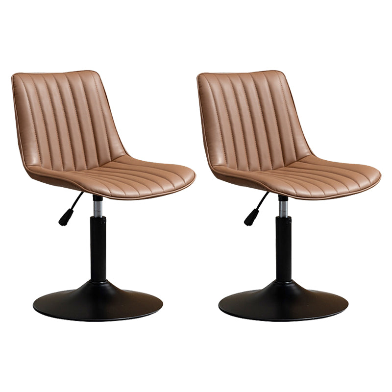 Contemporary Style Bar-stool Adjustable Counter Bar Stool with Metal Legs for Home