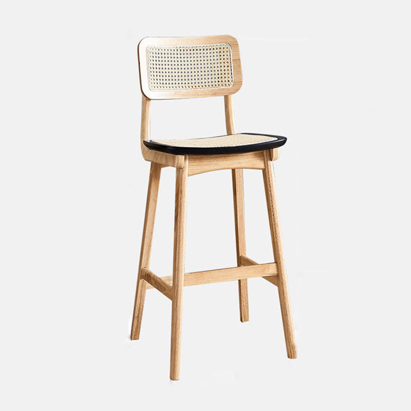 Contemporary Style Bar-stool Wooden Counter Bar Stool for Home
