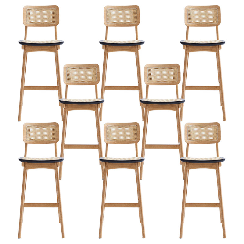 Contemporary Style Bar-stool Wooden Counter Bar Stool for Home