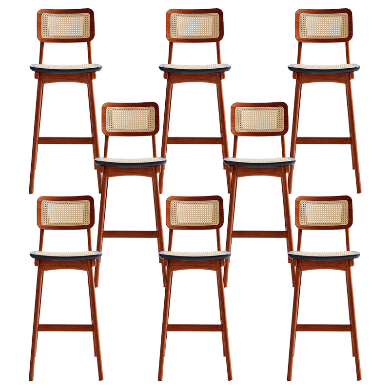 Contemporary Style Bar-stool Wooden Counter Bar Stool for Home