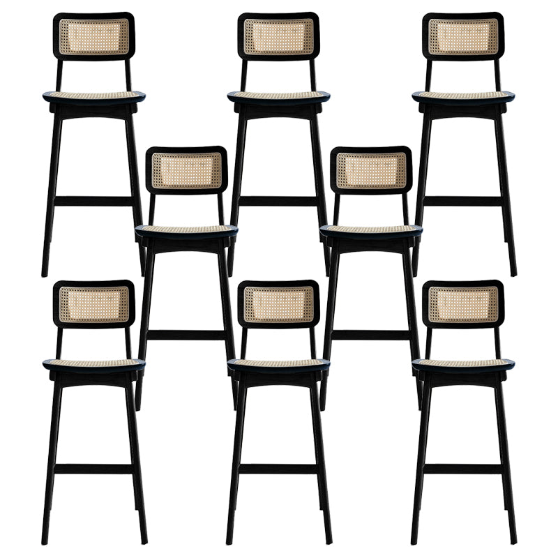Contemporary Style Bar-stool Wooden Counter Bar Stool for Home