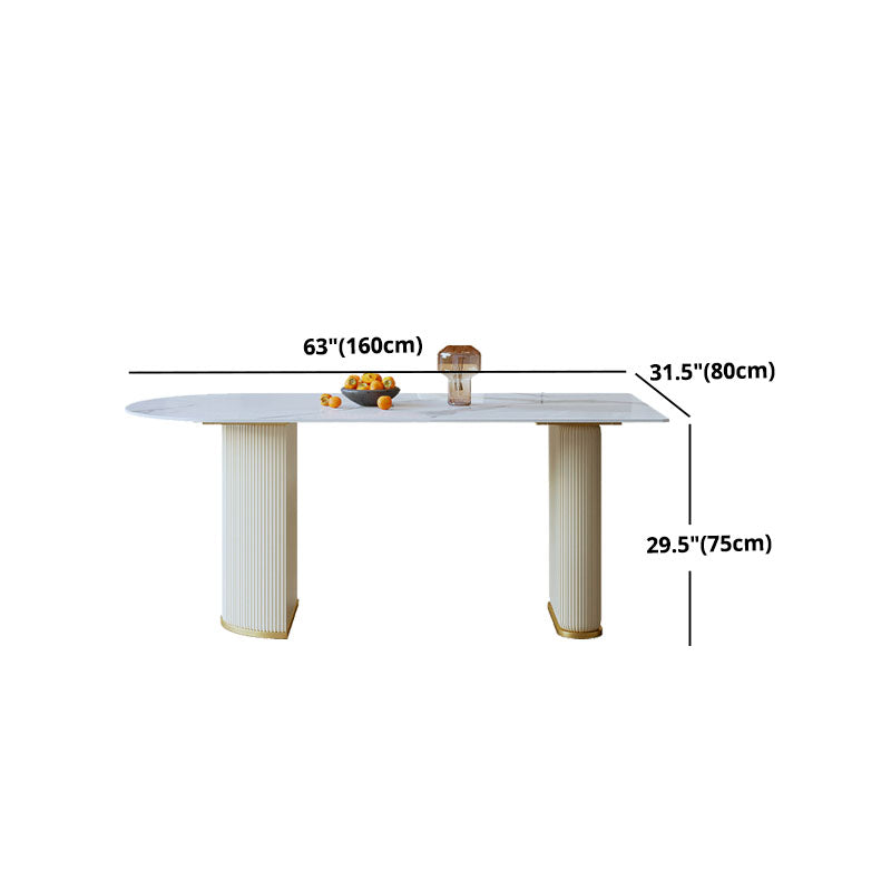 1/2/3/5 Pcs Dining Table Set with Chair Sintered Stone Dining Table Set