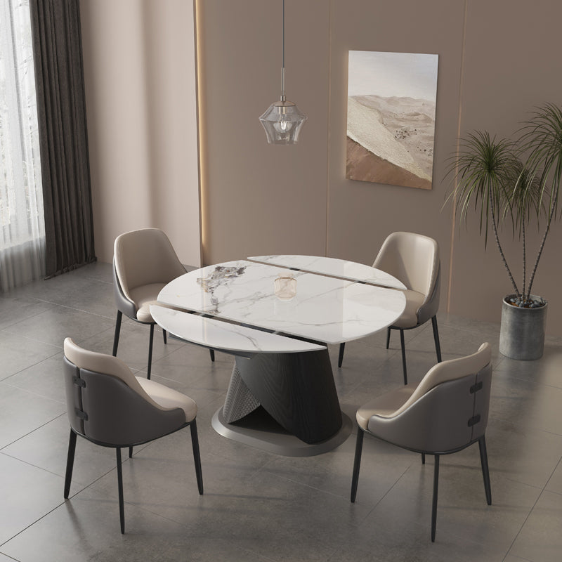 Modern Sintered Stone Dining Table Set 1/2/4/5 Pieces Dining Set for Home Use