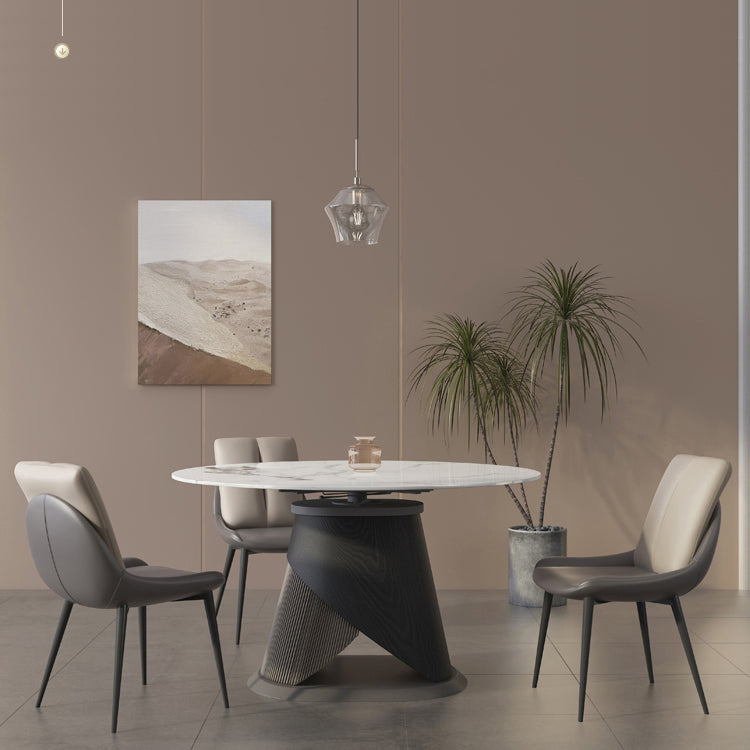 Modern Sintered Stone Dining Table Set 1/2/4/5 Pieces Dining Set for Home Use