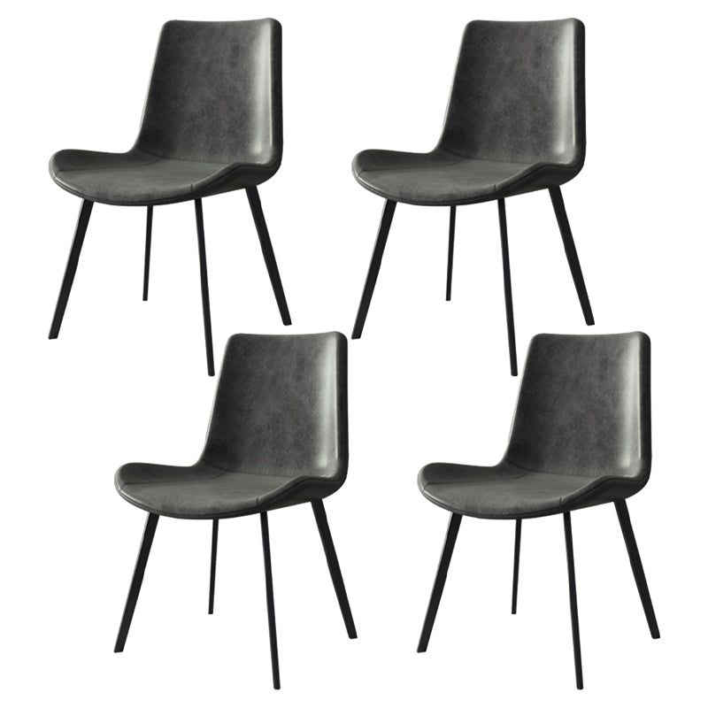 Modern Scalable Dinette Set 1/4/5/6 Pieces Round Sintered Stone Top Dining Table Set