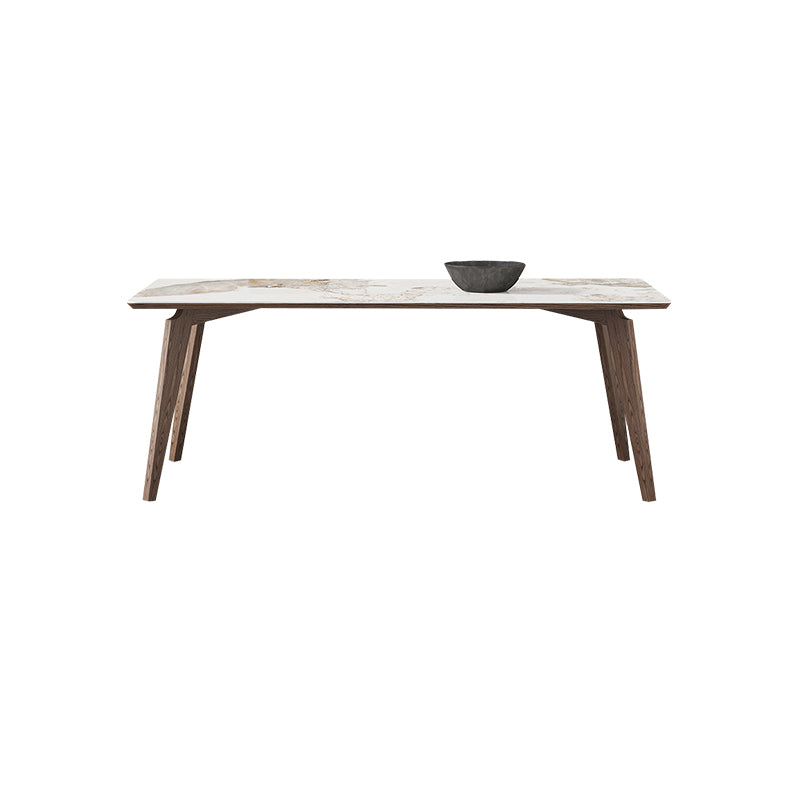 1/4/5 Pcs Sintered Stone Dining Room Set Dining Room Table and Chair Set