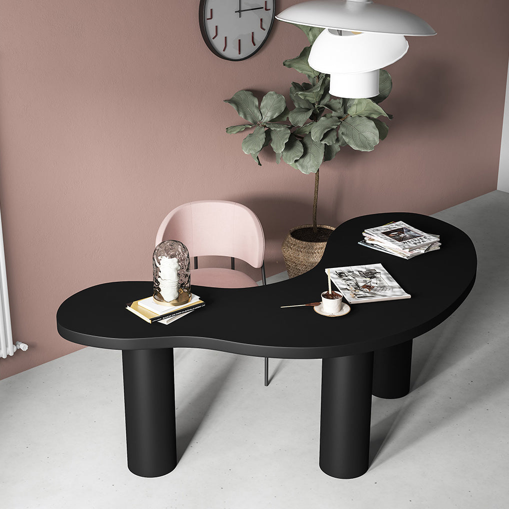 Modern Solid Wood Dining Table 3 Legs Dining Table for Dining Room