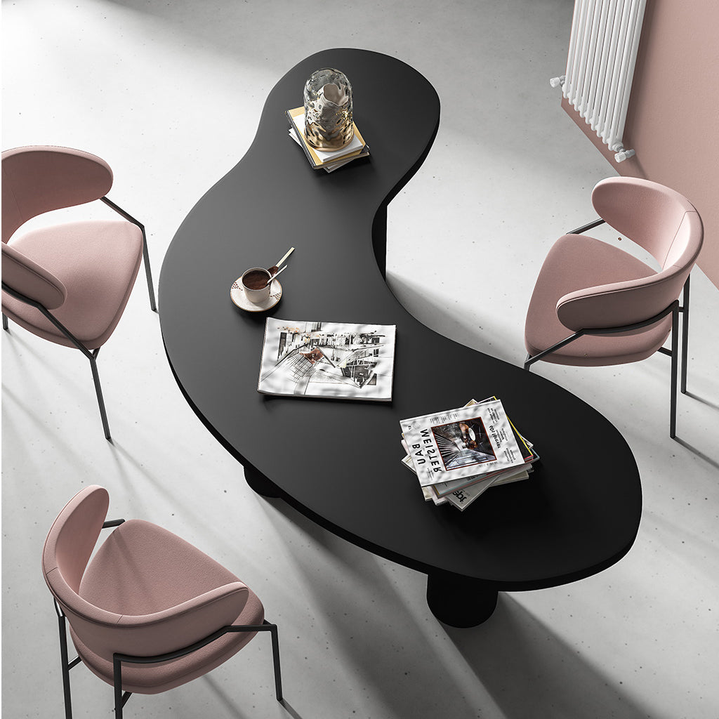 Modern Solid Wood Dining Table 3 Legs Dining Table for Dining Room