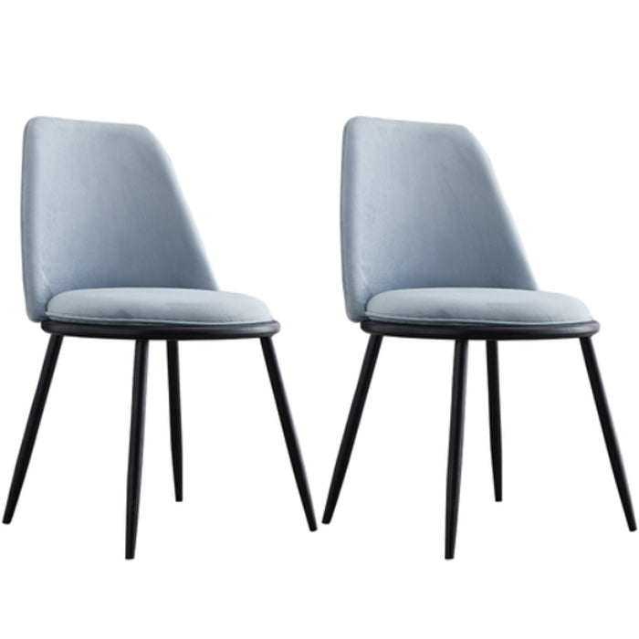 Armless Dining Chairs Nordic Side Kitchen Chairs for Dining Room
